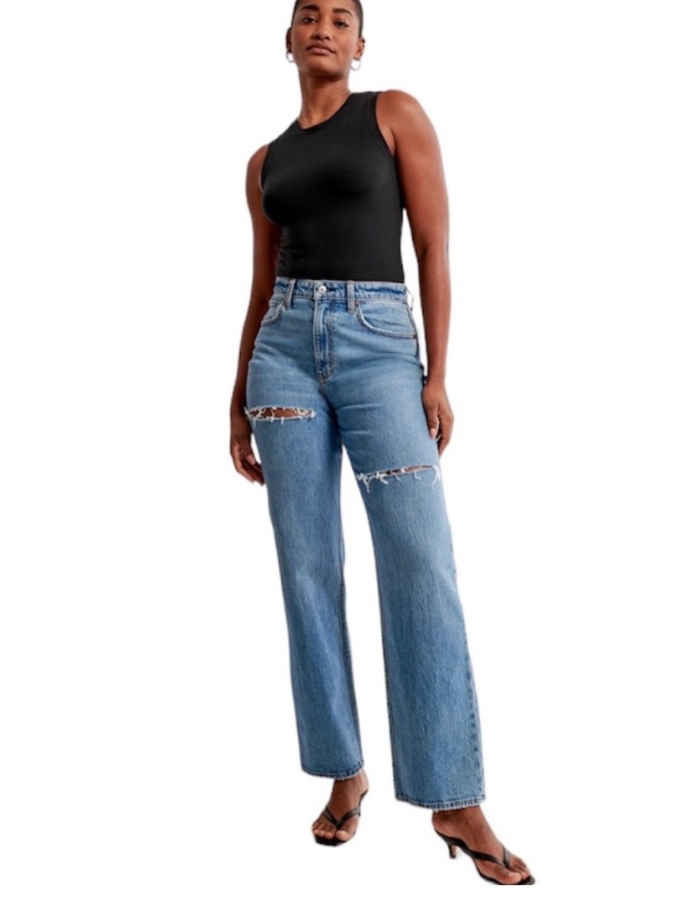 Abercrombie & Fitch The 90s Straight Ultra High Rise Jean Size 27 (4 Regular)